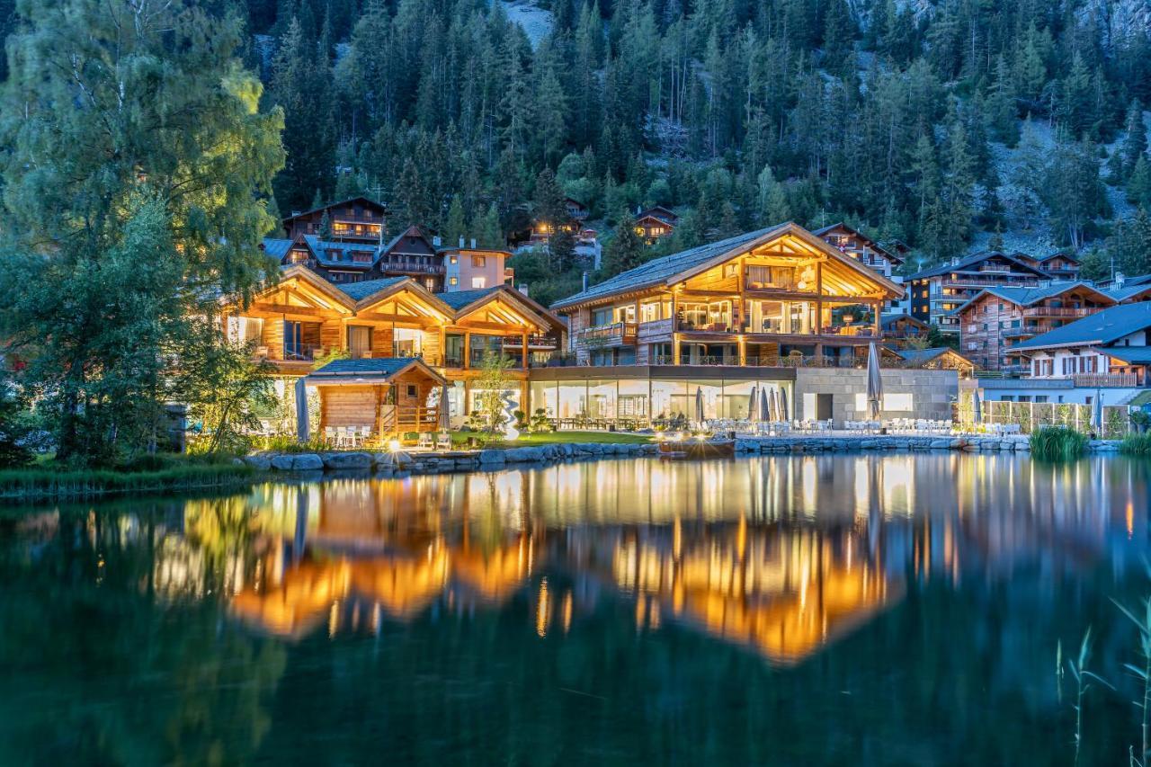 Au Club Alpin Hotel Champex-Lac Buitenkant foto